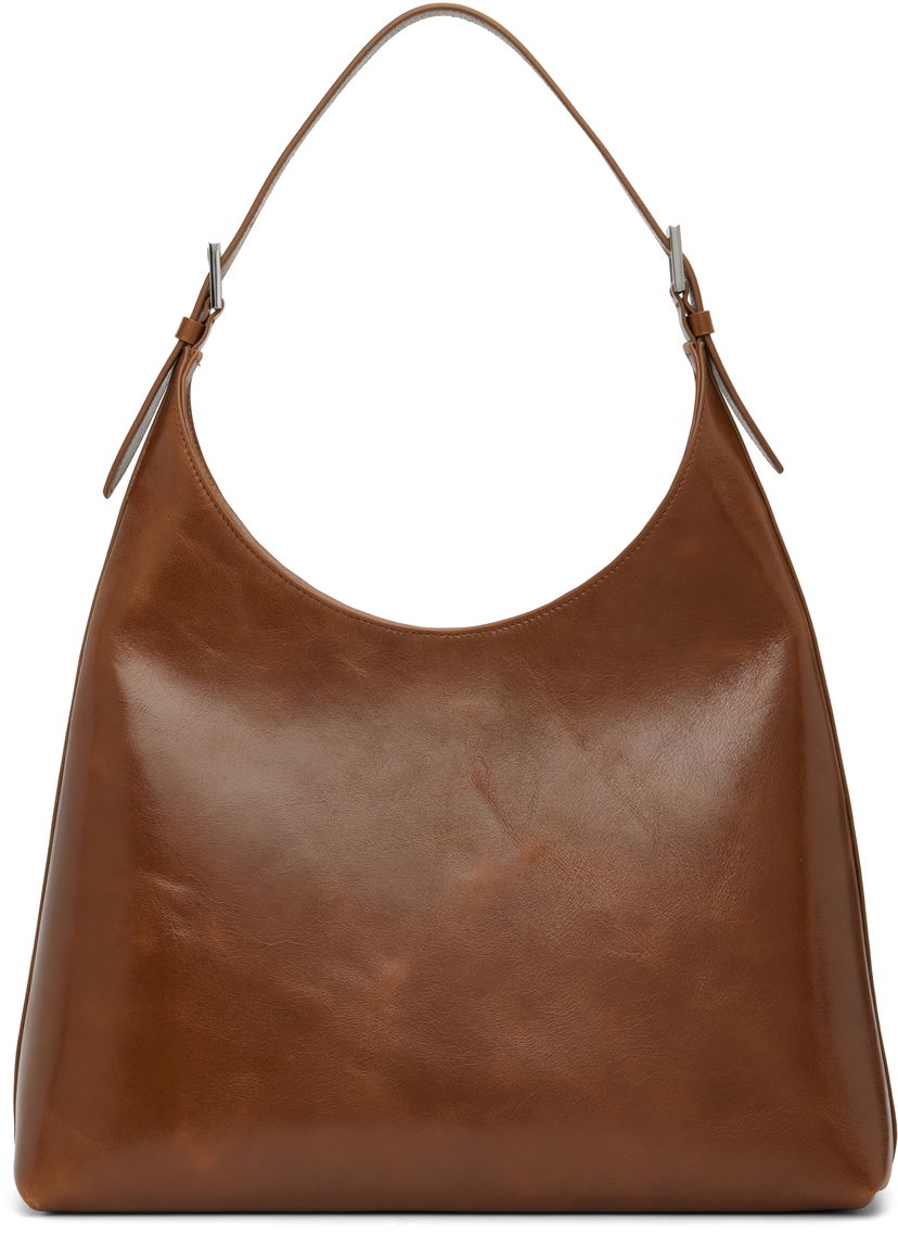 Skuldertaske BY FAR BY FAR Camryn Shoulder Bag Brun | MWBSB058CL038BR024PL