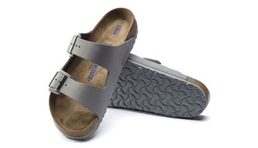 Sneakers og sko Birkenstock Arizona SFB Nubuck Leather Narrow Fit W Grå | 1020973, 6