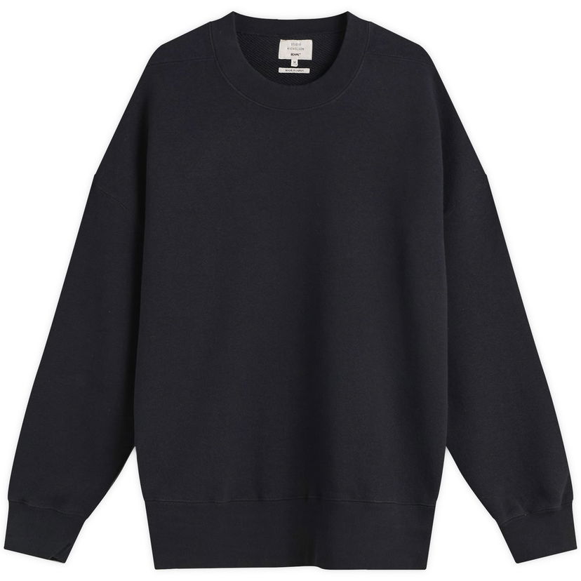 Sweatshirt Studio Nicholson Studio Nicholson x Beams Plus Golightly Jersey Sweatshirt Sort | BPSN1301-79