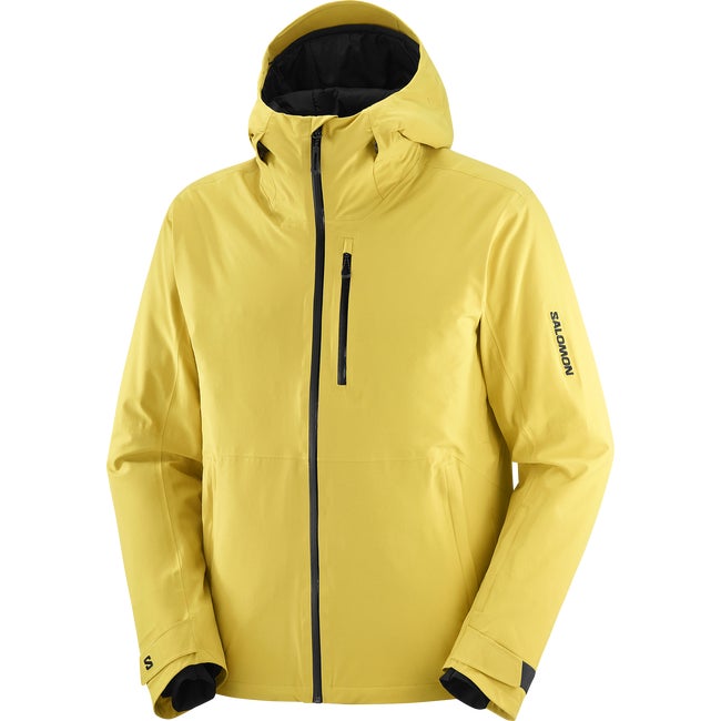 Jakke Salomon Highland Ski Jacket Gul | LC2602900, 1