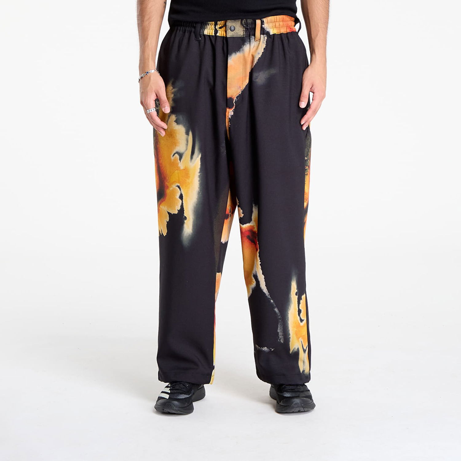 Joggingbukser Y-3 Y-3 AOP Sport Uniform Track Pants Sort | KA9620, 0