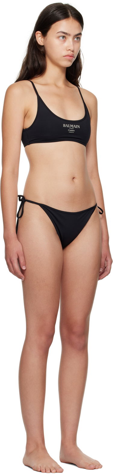 Badetøj Balmain Balmain 'Couture' Bikini Sort | BKBS22430, 1