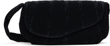 Skuldertaske Collina Strada Collina Strada Pleated Caterpillar Messenger Bag Sort | XX9023, 0