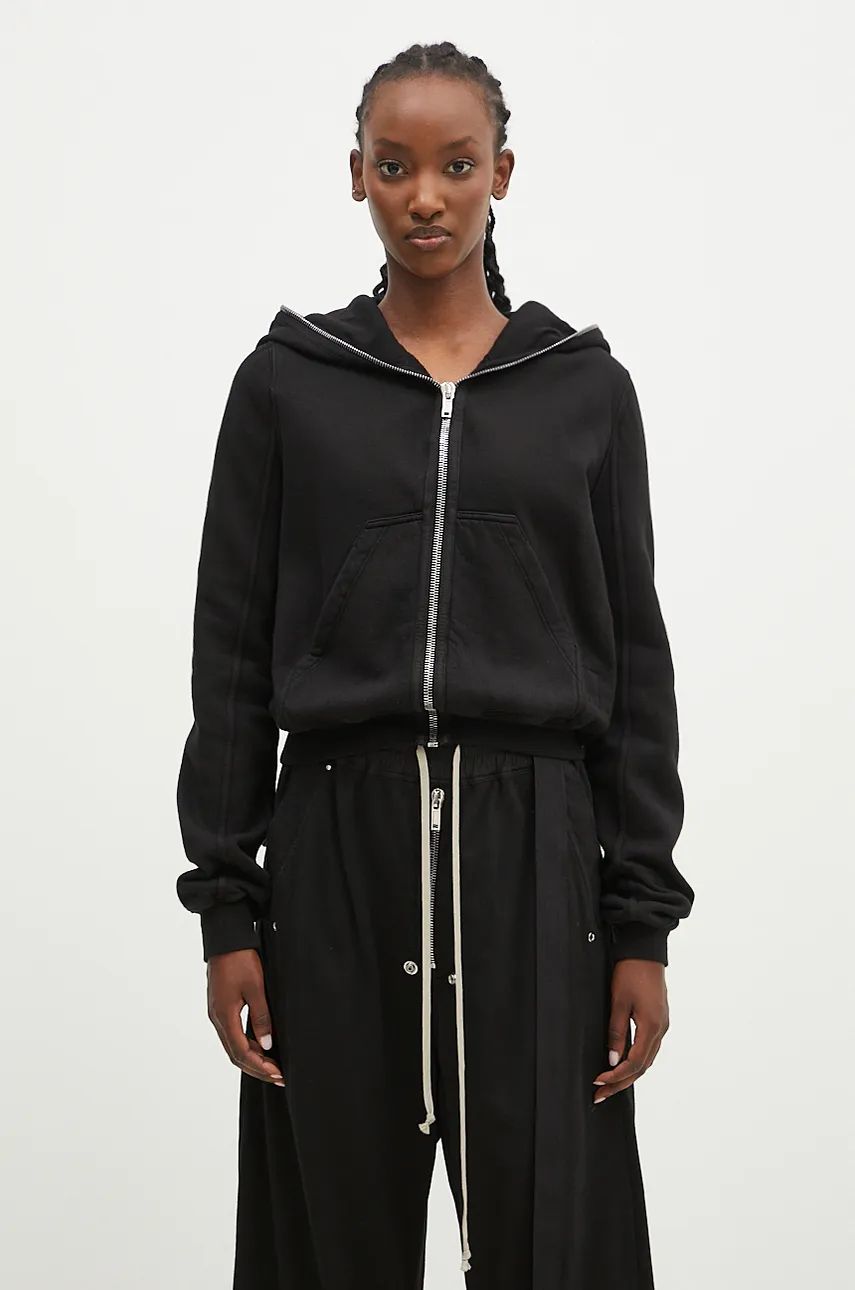 Sweatshirt Rick Owens Hoodie Sort | DS02D2246.FEP1, 0