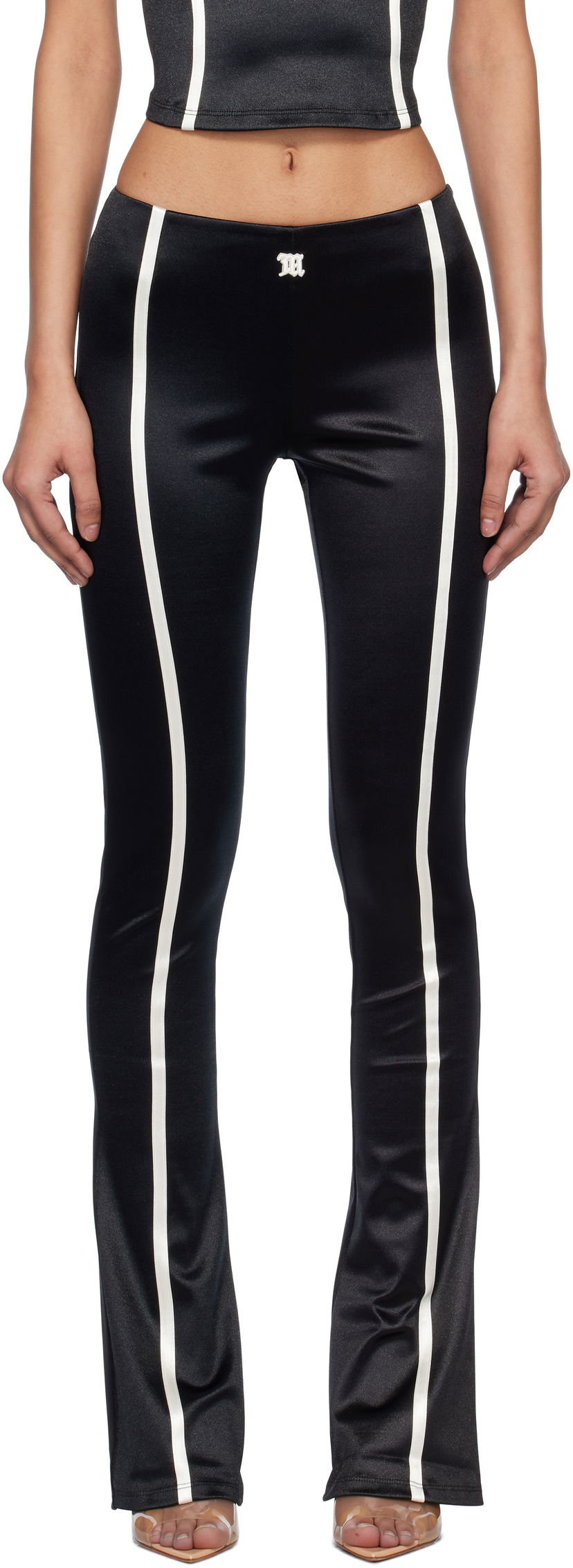 Leggings MISBHV MISBHV St Germain Flared Leggings Sort | 250W302