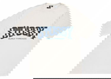 T-shirt Stüssy Threads Pigment Dyed T-Shirt Hvid | 1905027, 0