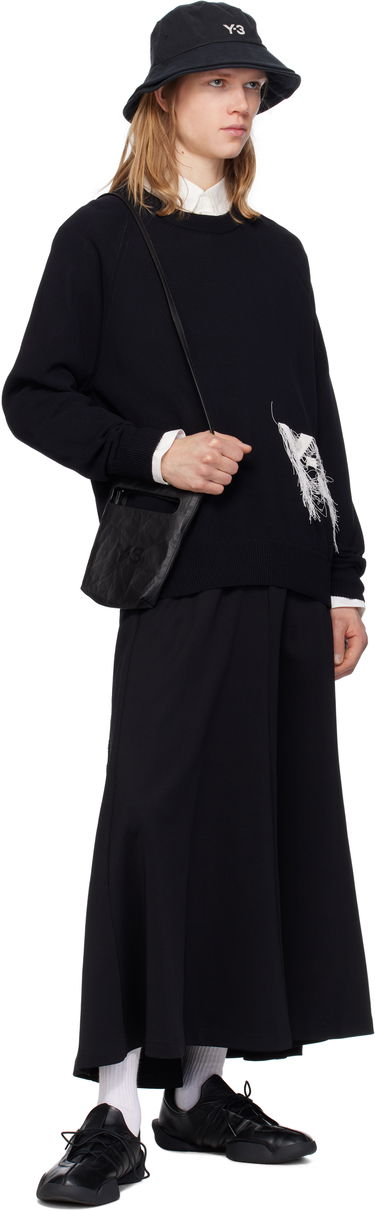 Nederdel Y-3 Y-3 Track Midi Skirt Sort | JN4985, 3