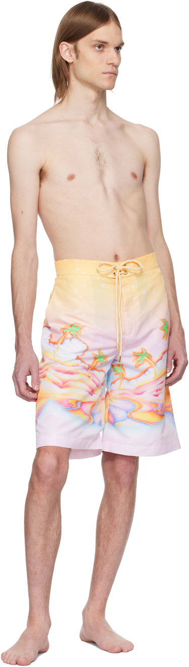 Badetøj Casablanca Casablanca Psychedelic Nirvana Swim Shorts Flerfarvet | MS25-SWM-049-01, 3