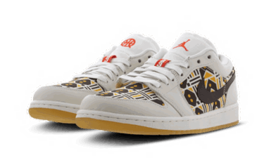 Sneakers og sko Jordan Air Jordan 1 Low "Quai 54" Beige | CZ4155-100, 1