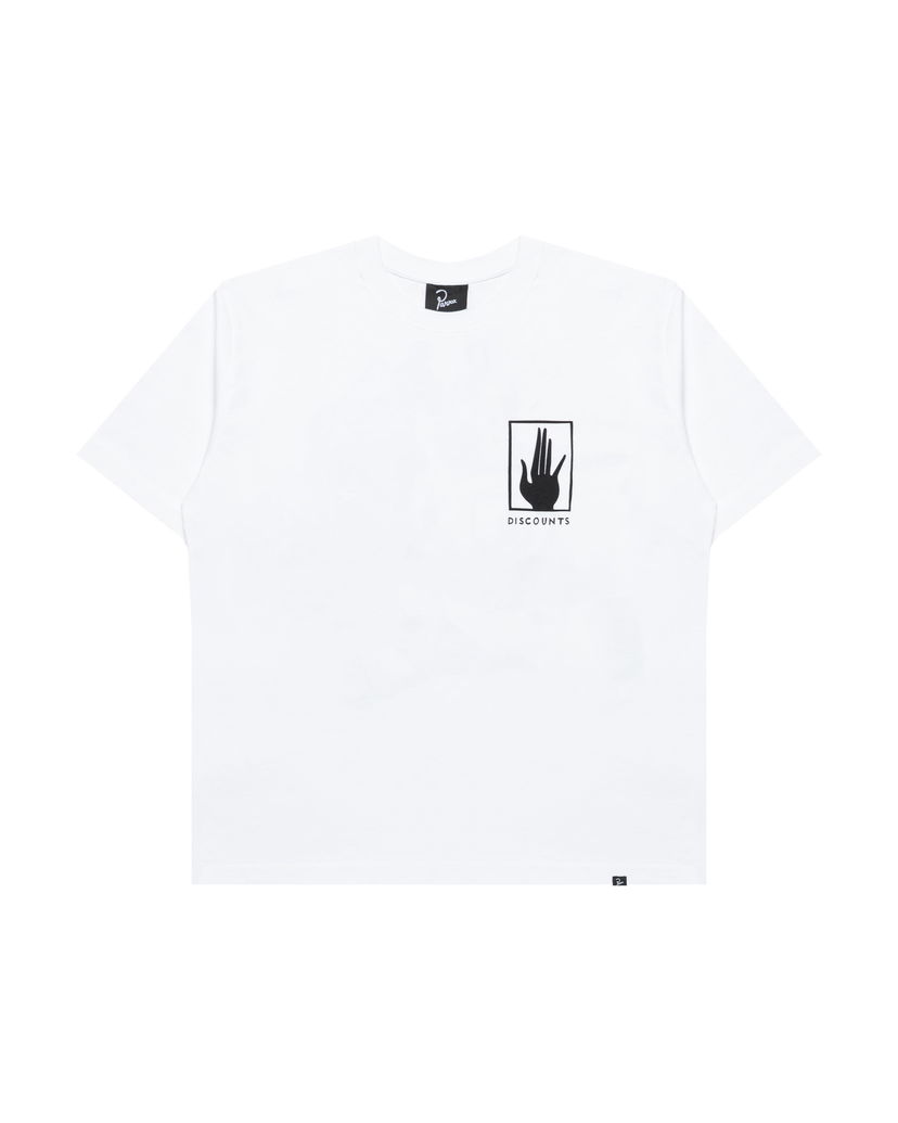 T-shirt By Parra Parra Yoga Discounts T-Shirt Hvid | 53405