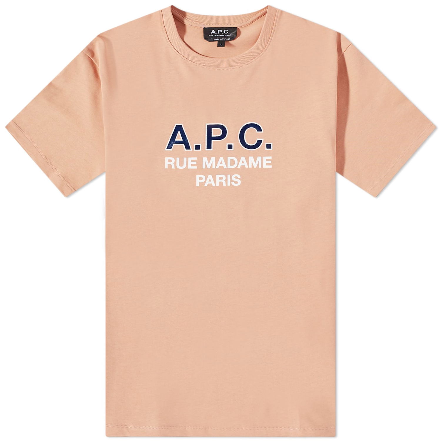 T-shirt A.P.C. Madame Logo Tee Lyserød | COEZC-H26175-FAD, 0