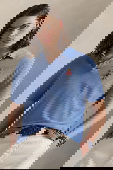 Polo skjorte Polo by Ralph Lauren Polo Ralph Lauren Polo Bear T-Shirt Blå | 710969629, 0