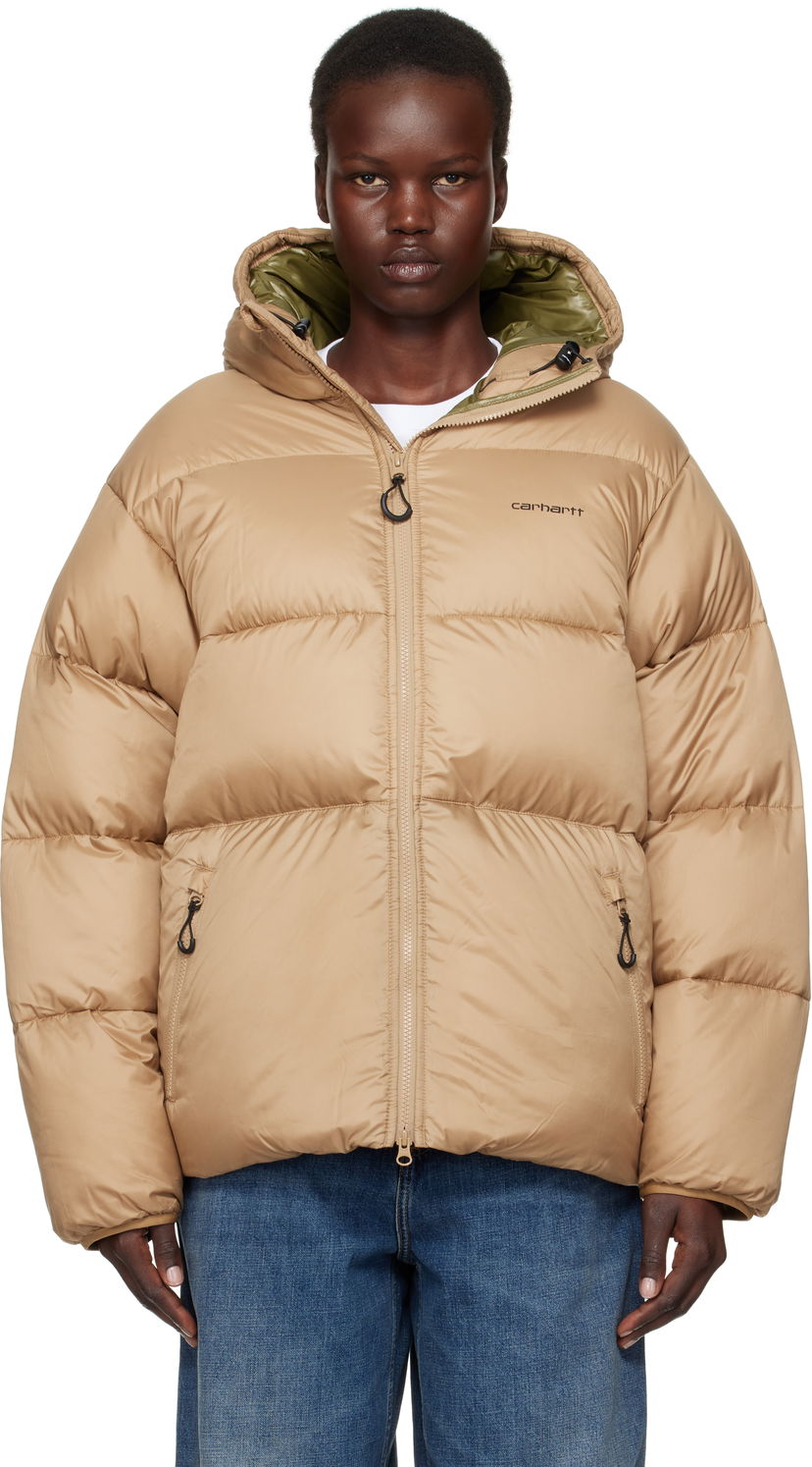 Puffer jakke Carhartt WIP Toronto Puffer Jacket Beige | I033920 2IKXX