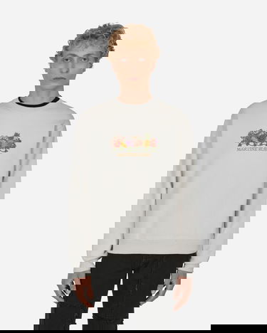 Sweatshirt Martine Rose Classic Embroidered Crewneck Sweatshirt Grå | MRAW22-601  001, 0