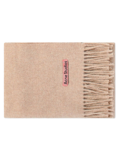 Tørklæde Acne Studios Canada Narrow New Scarf Oatmeal Melange Beige | CA0210-633