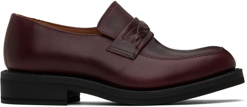 Sneakers og sko OUR LEGACY Our Legacy Nakano Loafers Bourgogne | A2257NBC