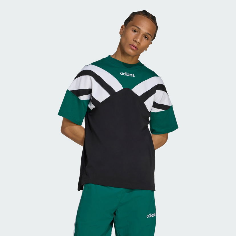 T-shirt adidas Performance Archive Cutline T-Shirt Sort | JX3075