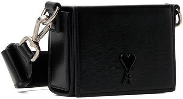 Håndtaske AMI AMI De Coeur Nano Lunch Box Bag Sort | ULL105.830, 1