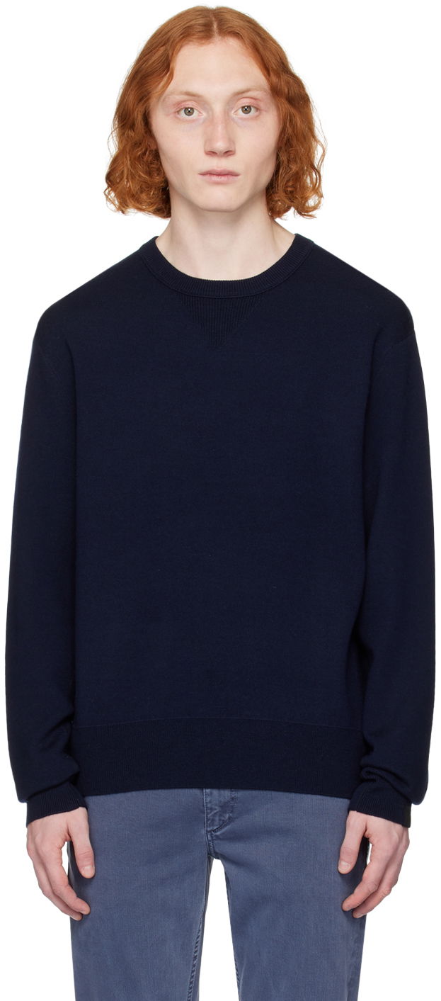 Sweater rag & bone York Knit Sweater Mørkeblå | MBS23H026HS26, 0