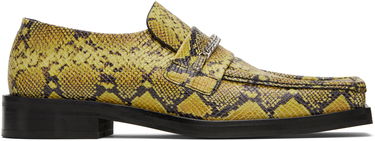 Sneakers og sko Martine Rose Martine Rose Square Toe Loafers with Chain Gul | 1026LE02309M, 0