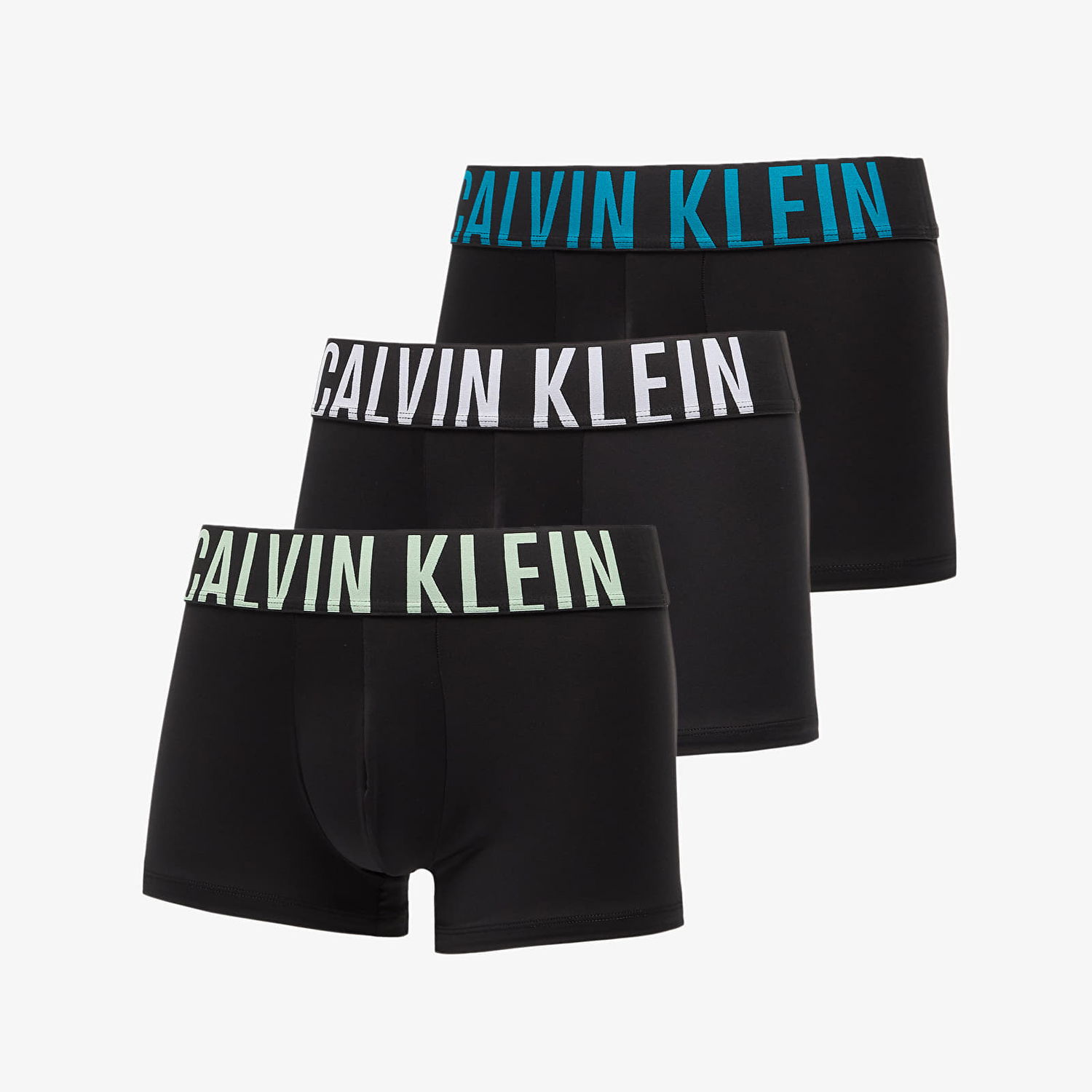 Boksere CALVIN KLEIN Trunk 3-Pack L Sort | 000NB3775A ZDJ, 0