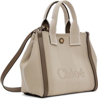 Mulepose CHLOÉ Chloé Small 'Chloé Carry' Tote Bag Beige | CHC25SS911O65, 1
