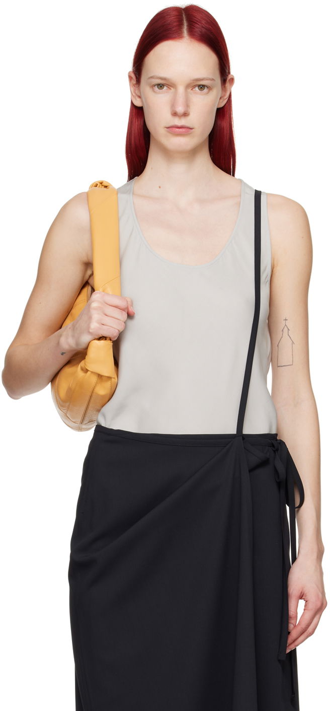 Tanktop LEMAIRE Bias-Cut Tank Top Grå | TO1189 LF1126, 0