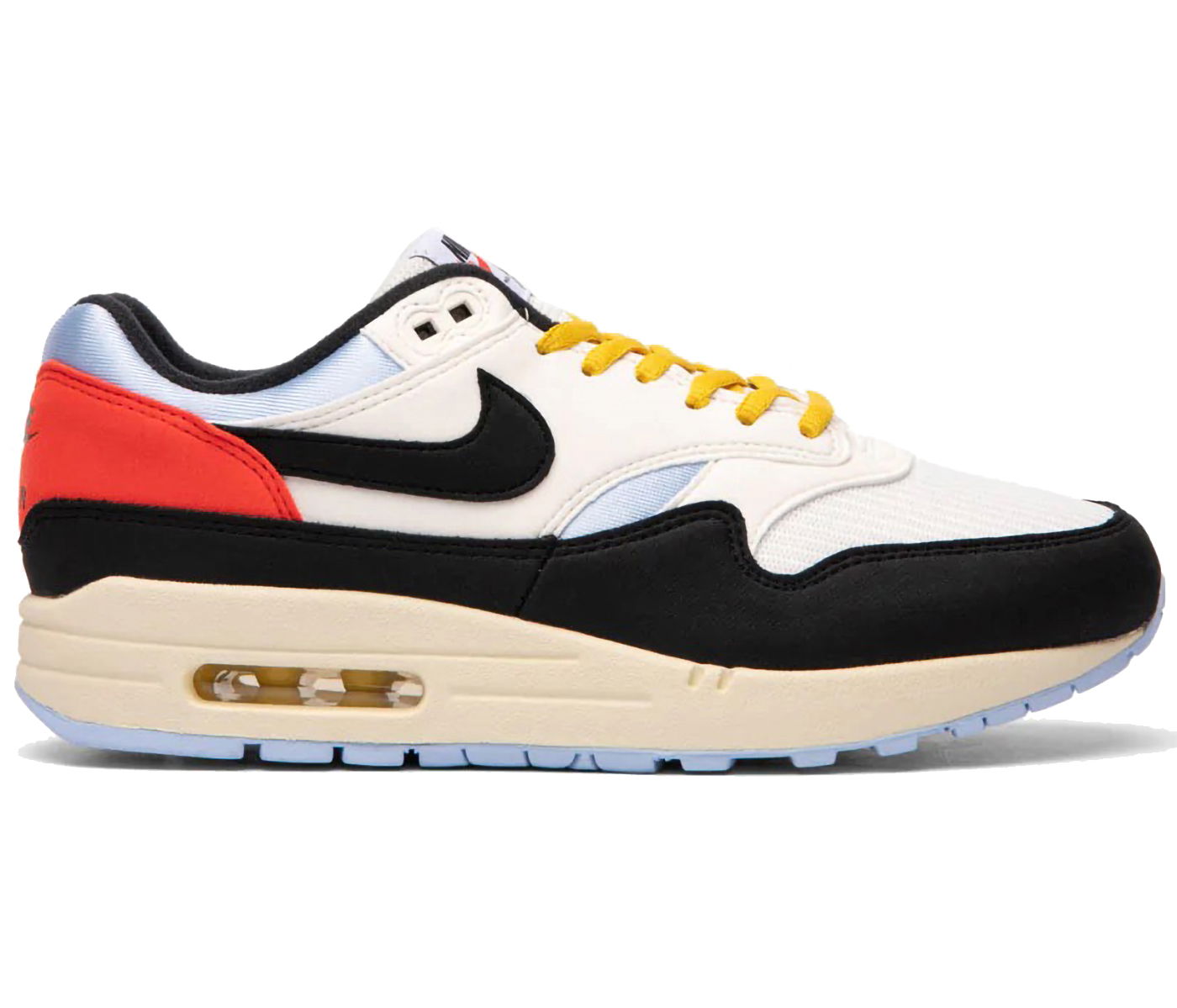 Sneakers og sko Nike Air Max 1 Sail Royal Tint W Sort | DV3351-100, 0