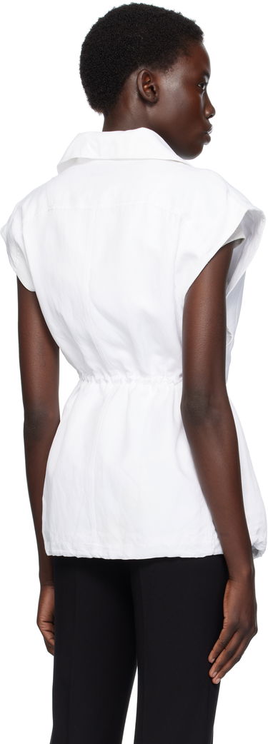 Vest rag & bone Rag & Bone Monica Sleeveless Vest Hvid | WAW25P40062906, 2