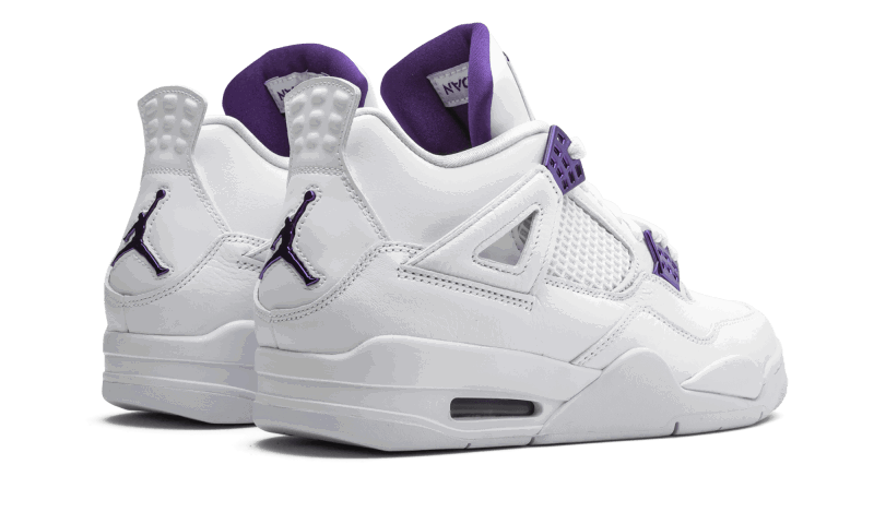 Sneakers og sko Jordan Air Jordan 4 Retro "Purple Metallic" Hvid | CT8527-115, 1