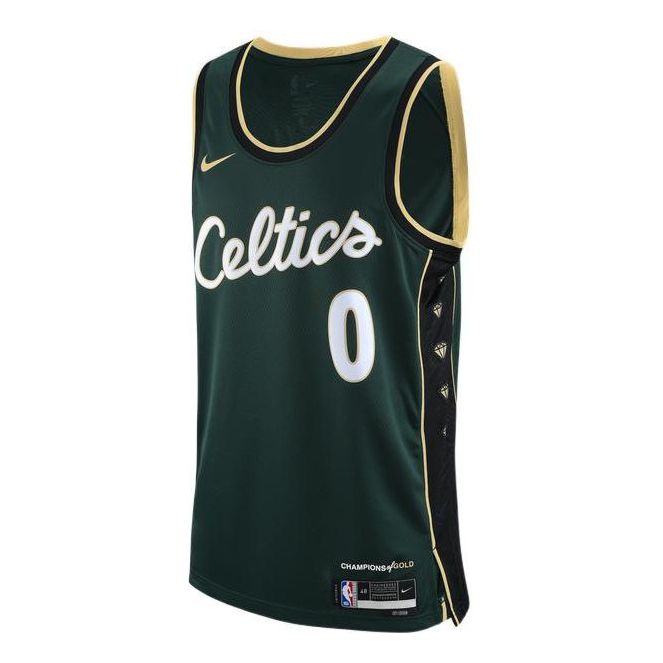 Jersey Nike Boston Celtics Jayson Tatum 2022/23 City Edition Swingman Jersey Grøn | DO9586-332, 0