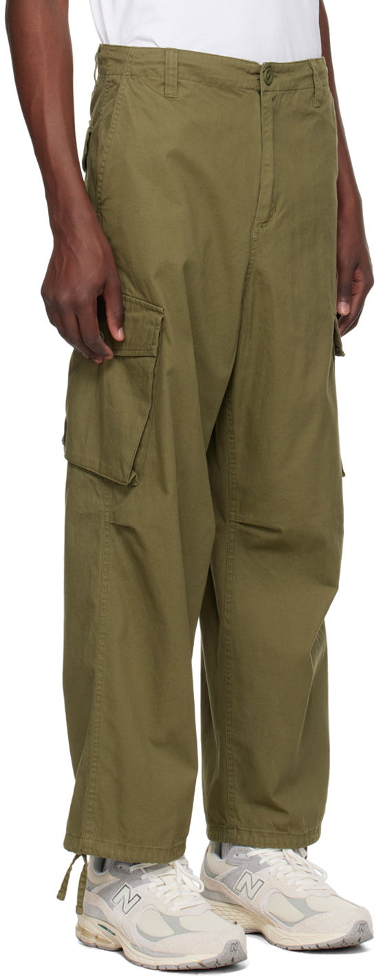 Cargo bukser Carhartt WIP Cargo Pants With Flap Pockets Grøn | I032983, 1