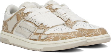 Sneakers og sko AMIRI MA Quad Skel Low Top Beige | AWFOSR1090, 3