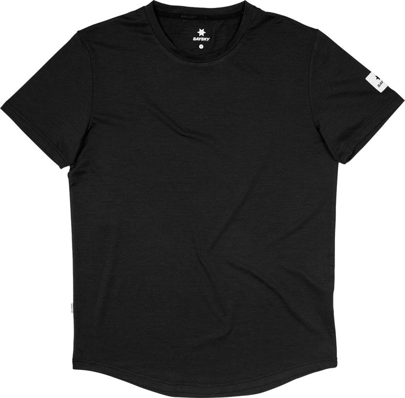 T-shirt Saysky Saysky Clean Pace T-Shirt Sort | xmrss20c9001
