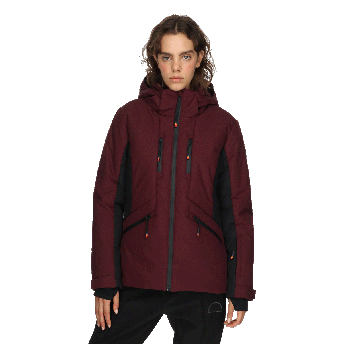 Jakke Ellesse MIMMY Ski Jacket Bourgogne | ELA253F592-56, 0