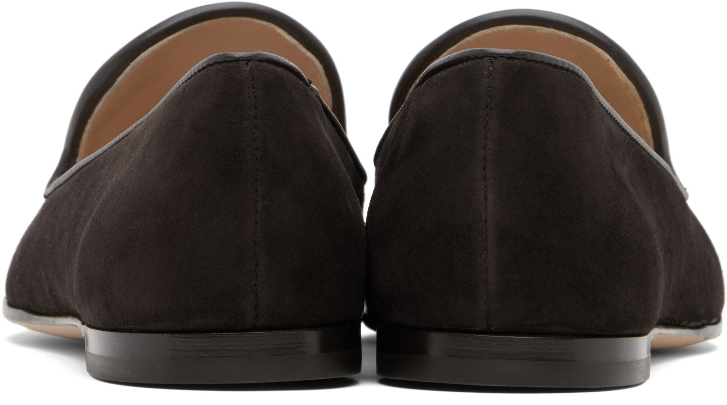 Sneakers og sko Gianvito Rossi Gianvito Rossi Suede Loafers Sort | G25332-05CUO-XCN, 1