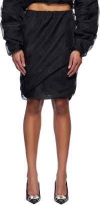 We11done Layered Organza Mini Skirt