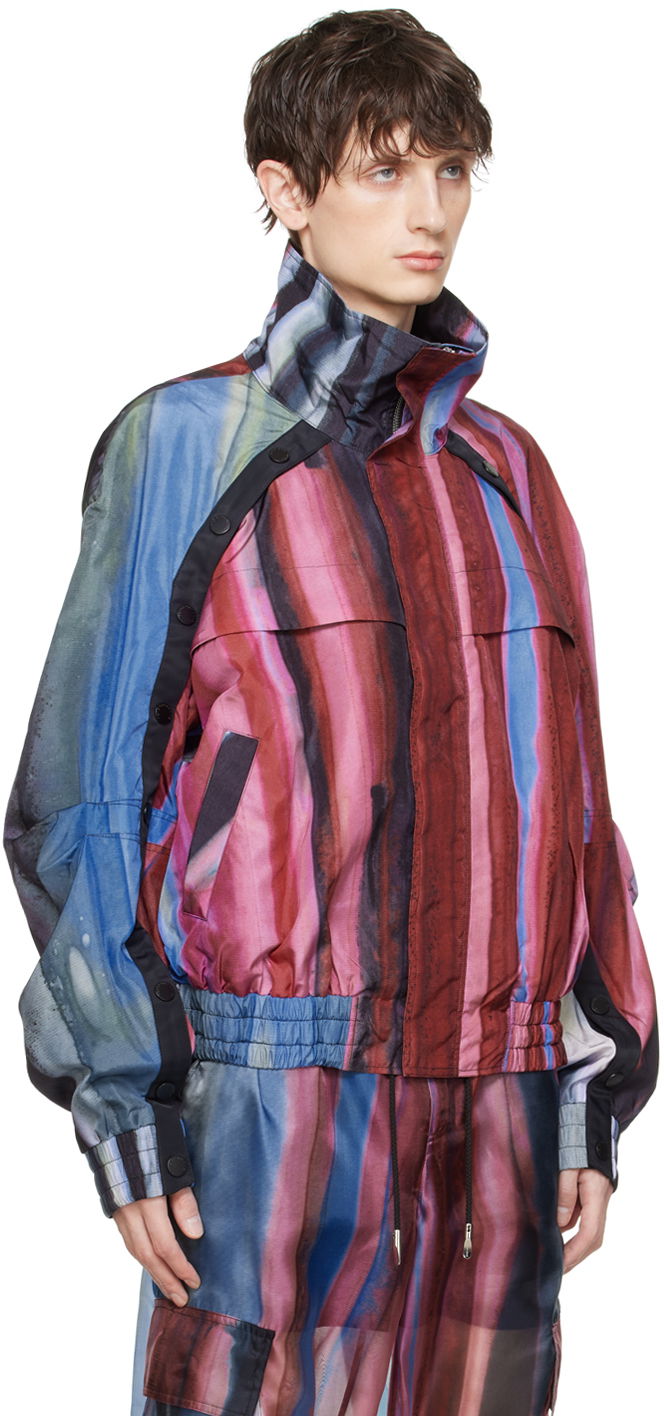 Bomberjakke Feng Chen Wang Feng Chen Wang Rainbow Track Jacket Flerfarvet | FUS17JK28, 1