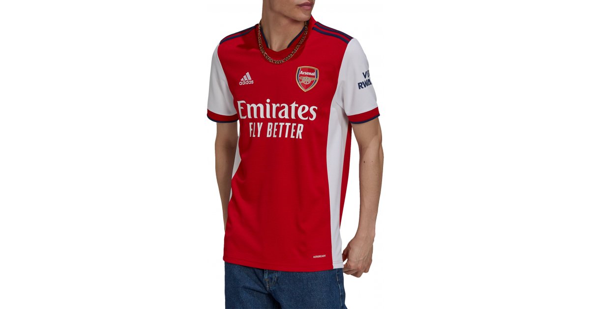 Jersey adidas Originals Arsenal FC 2021/22 Home Soccer Jersey Rød | gm0217, 1