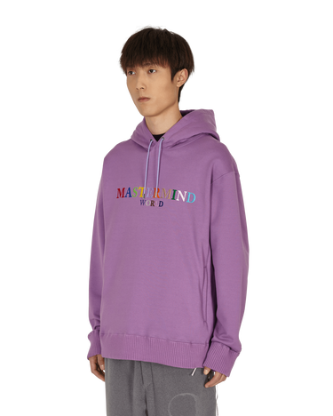 Sweatshirt Mastermind WORLD Logo Hoodie Lilla | MW21S07-SW029-010 004, 2