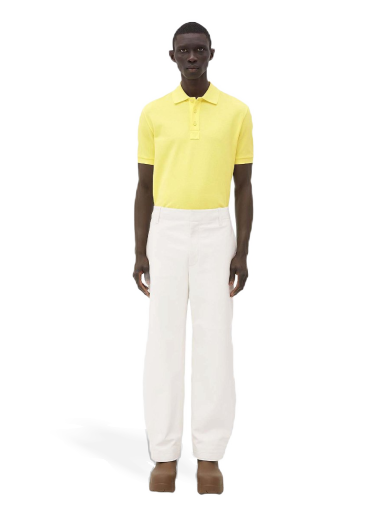 Polo skjorte Bottega Veneta Polo Tee Gul | 682544V01G07400