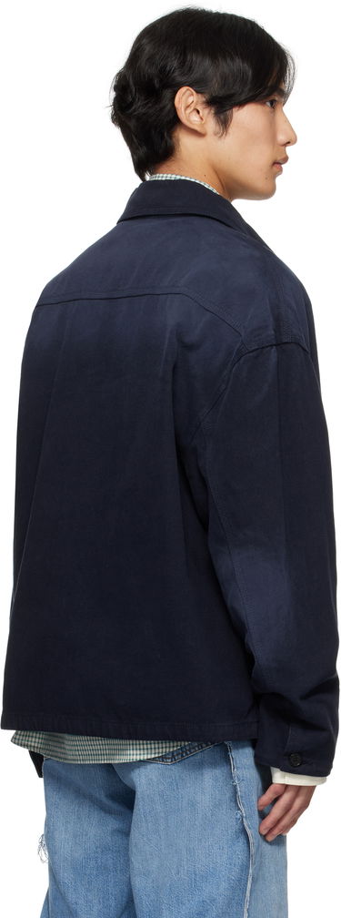 Jakke We11done We11done Classic Workwear Jacket Mørkeblå | WD-DJ2-25-316-M-BL, 2