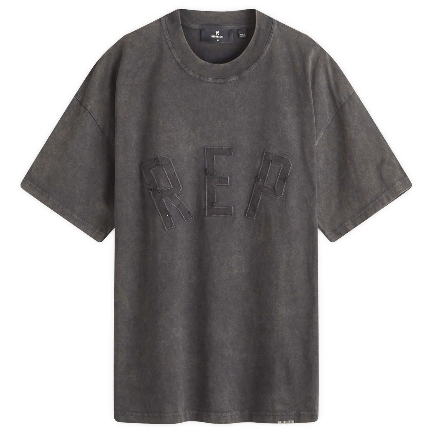 T-shirt Represent Clo Rep Applique T-Shirt Sort | MLM4252-003, 0