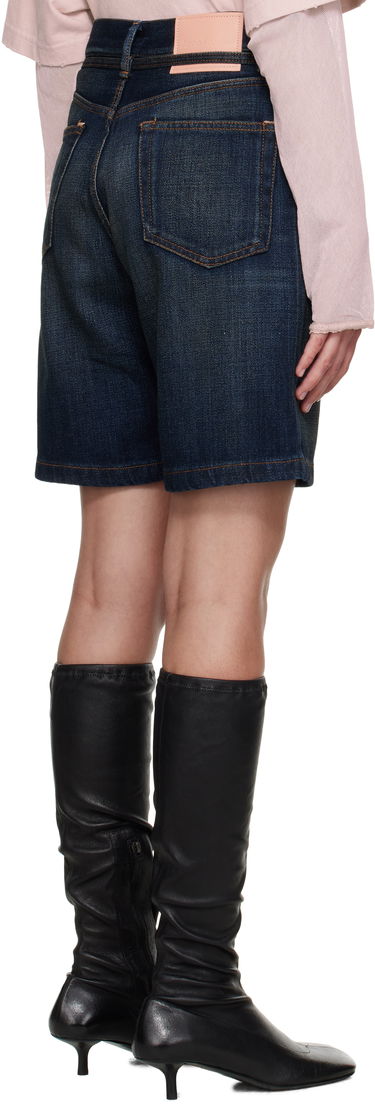 Shorts Acne Studios Acne Studios Loose Fit Denim Shorts Blå | CE0067-, 2
