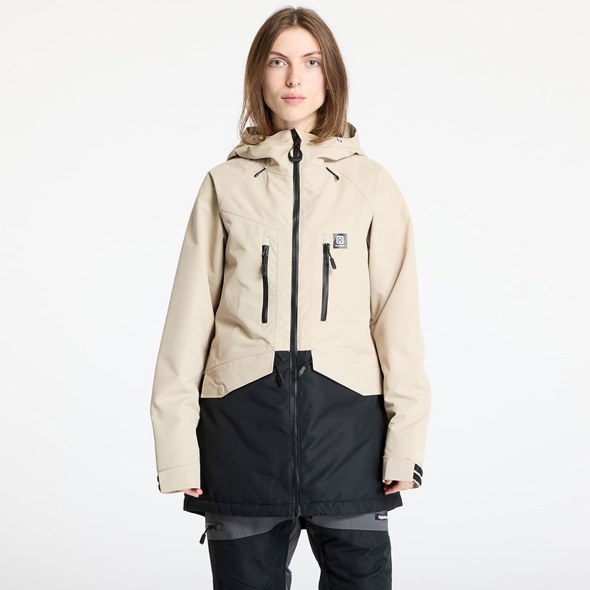 Parka Horsefeathers Larra II Women's Snowboard Jacket Beige | OW210K
