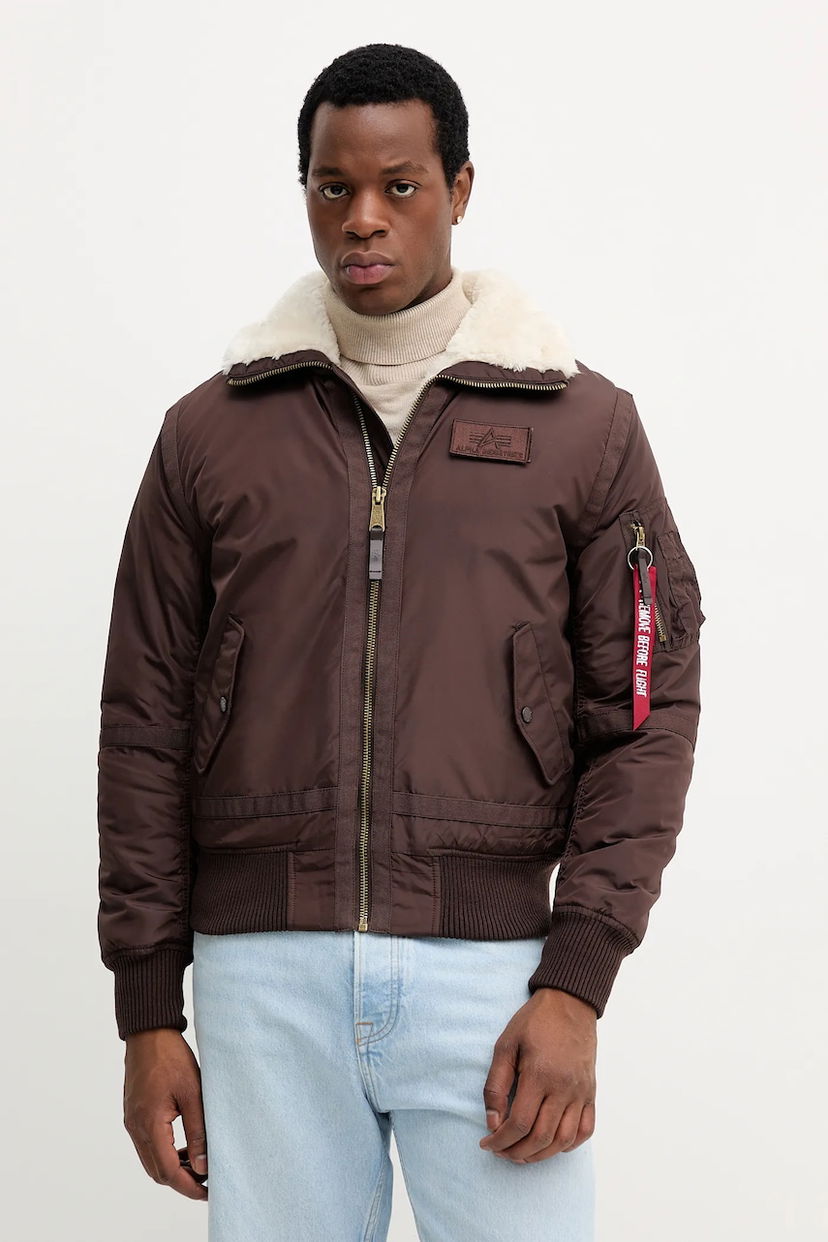 Bomberjakke Alpha Industries Alpha Industries Injector III Winter Bomber Jacket Brun | 198122.696