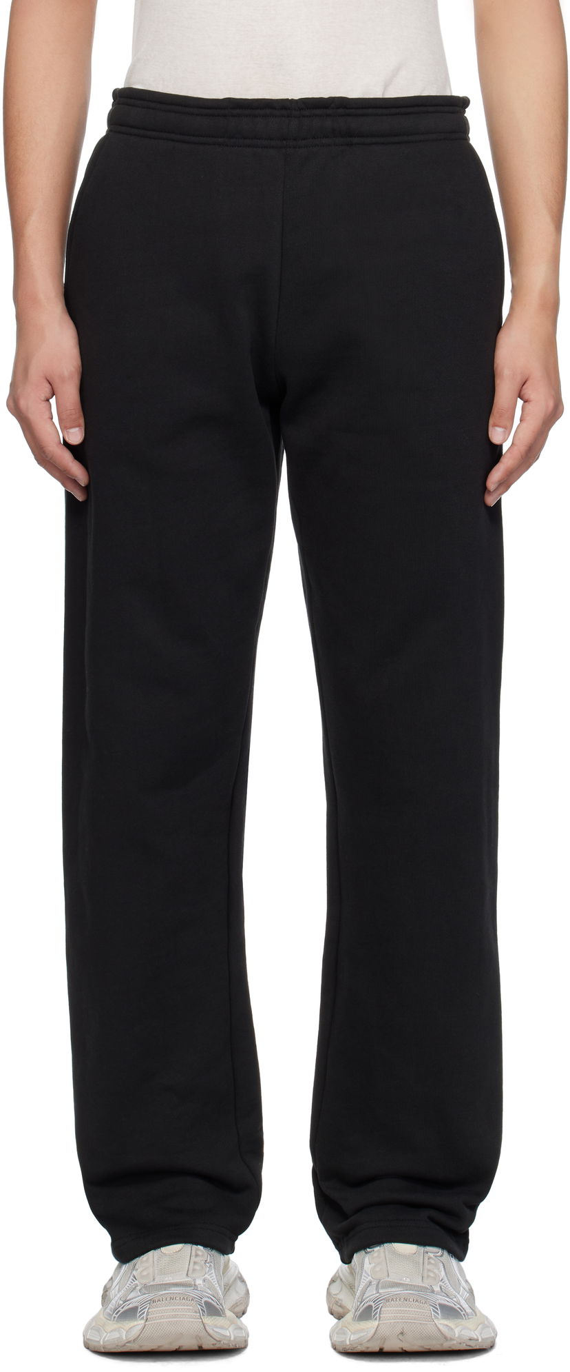 Joggingbukser Entire Studios Entire Studios Straight-Leg Sweatpants Sort | ES2204SO