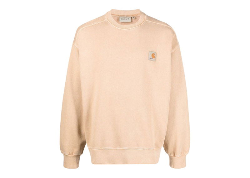 Sweatshirt Carhartt WIP Nelson Sweatshirt Brown Beige | I029957 - Brown