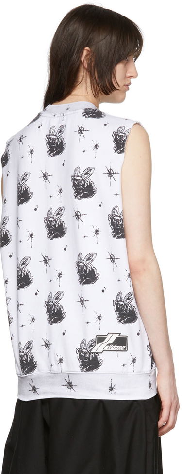 Tanktop We11done We11done Graphic Print Tank Top Hvid | WD-TV1-22-559-U-WH, 2