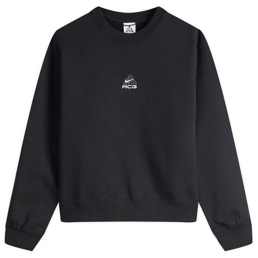 Sweater Nike ACG Therma-Fit Logo Crew Sweatshirt Sort | HJ0232-010